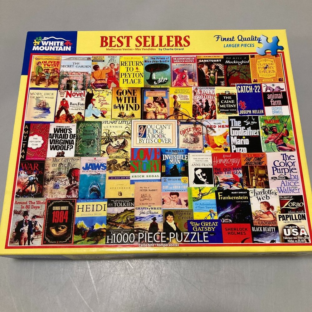 Best Sellers 1000 Pc Jigsaw Puzzle 24 x 30" White Mountain 930 Girard Complete